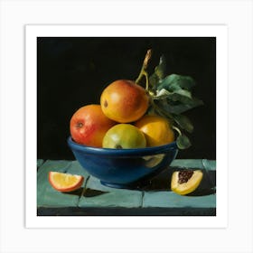 Fruit Bowl 1 Art Print