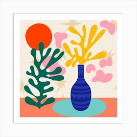 Vase Of Flowers Art Print