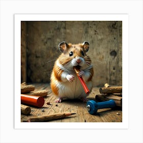 Hamster 59 Art Print