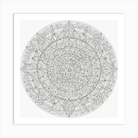 Mandala 19 Art Print