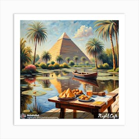 Egyptian Night Art Print