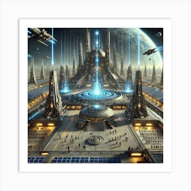 Stellar Academy Converted Art Print