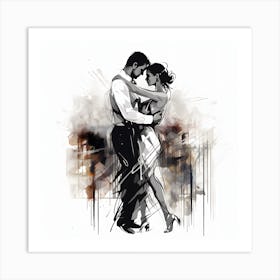 Tango Abstracts By Csaba Fikker 22 Art Print