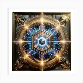 Hexahedron 1 Art Print