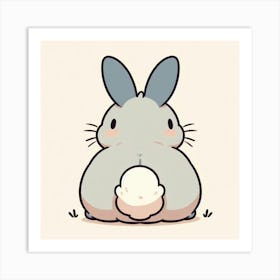 Cute Bunny 3 Art Print