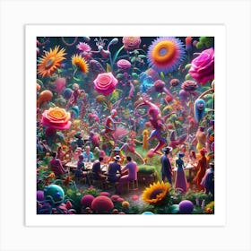 Garden Of Eden Art Print