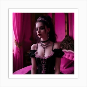 Gothic Beauty 14 Art Print