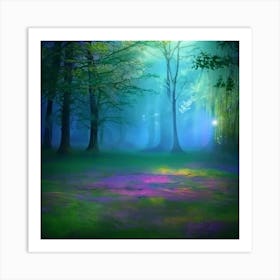 Forest 54 Art Print