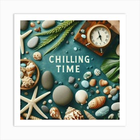 Chilling Time Art Print