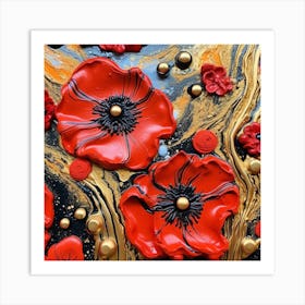 Poppies 9 Art Print