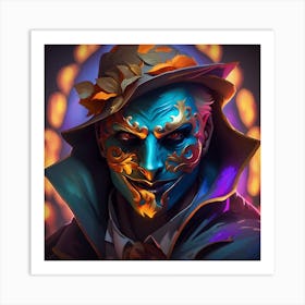 Masquerade Art Print