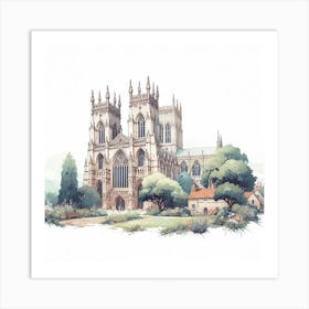 York Minster UK 2 Art Print