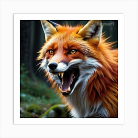 Red Fox 8 Art Print