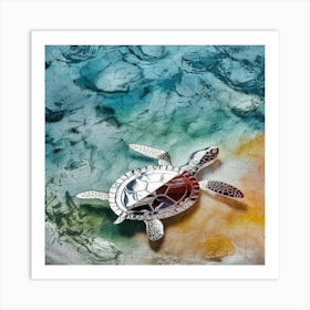 Sea Turtle Art Print