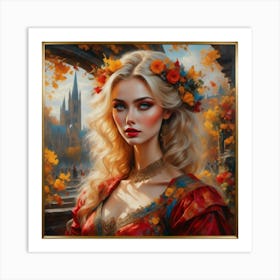 Russian Princess Art Print