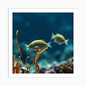 Great Barrier reef 1 Art Print