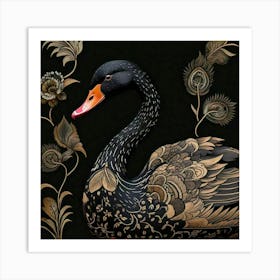 Black Swan 2 Art Print