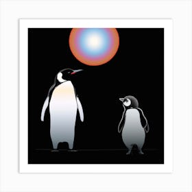 Penguins 1 Art Print