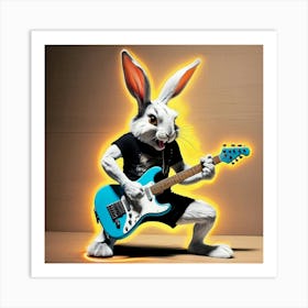 Bunny Rocker 7 Art Print