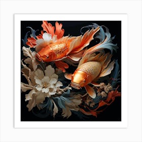 Koi Fish 1 Art Print