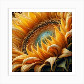 Sunflower 16 Art Print