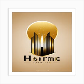 Logo For Horme Crime Art Print