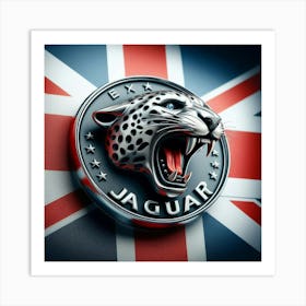 Jaguar Logo Art Print