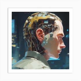 Cyborg 73 Art Print