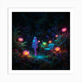 'The Garden At Night' Art Print