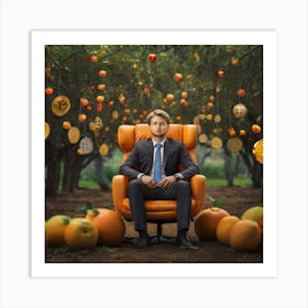 Orange Tree Art Print