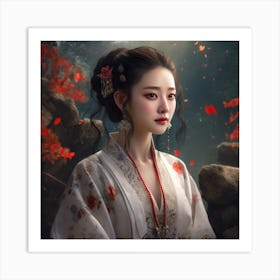 Chinese Woman Art Print