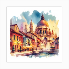 Venice Painting 1 Art Print