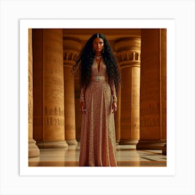 Egyptian Woman 21 Art Print