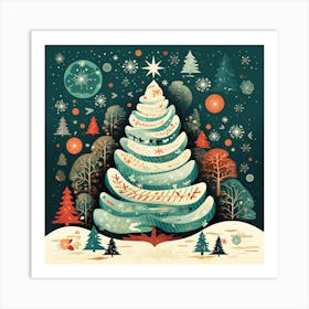 Christmas Tree 23 Art Print