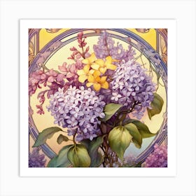 Lilacs 1 Art Print