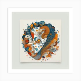 Abstract Painting 15 Art Print