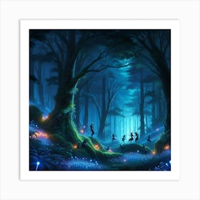 Fairy Forest 11 Art Print