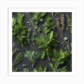 Herbs As A Background Haze Ultra Detailed Film Photography Light Leaks Larry Bud Melman Trendi (6) Art Print