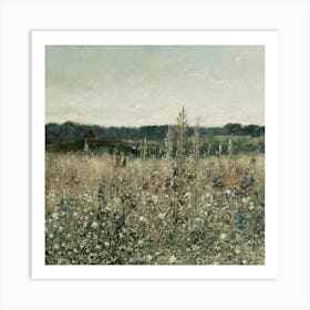 Wildflowers In The Meadow 1 Art Print