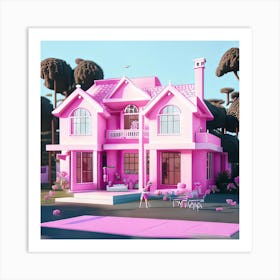 Barbie Dream House (79) Art Print