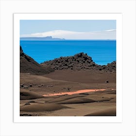 Lava Field Art Print