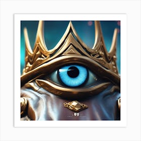 Eye Of The King Art Print