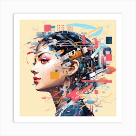 Digital Art Art Print