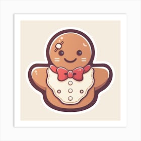 Gingerbread Man 9 Art Print