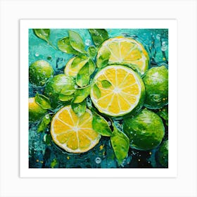 Limes Art Print