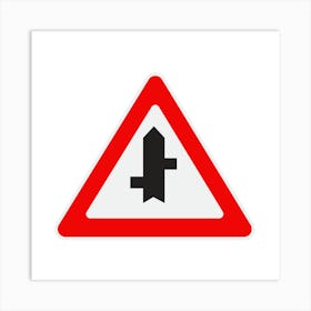 Road Sign.A fine artistic print that decorates the place.16 Art Print