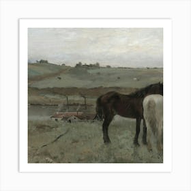 Horses 3 Art Print