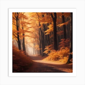 Autumn Forest Art Print