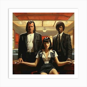 Pulp Fiction 1 Art Print