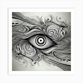 Eye Of The Tiger 1 Art Print